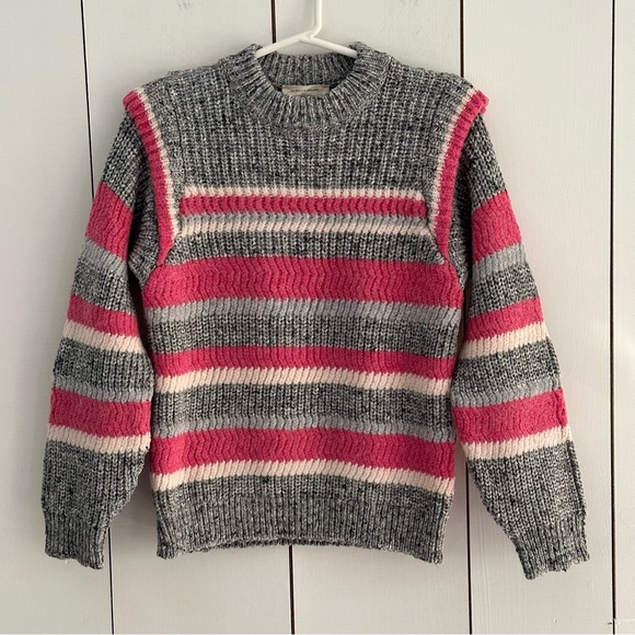 Sezane Yara Jumper Merino Wool Baby Alpaca Blend S NWT - Picture 4 of 12